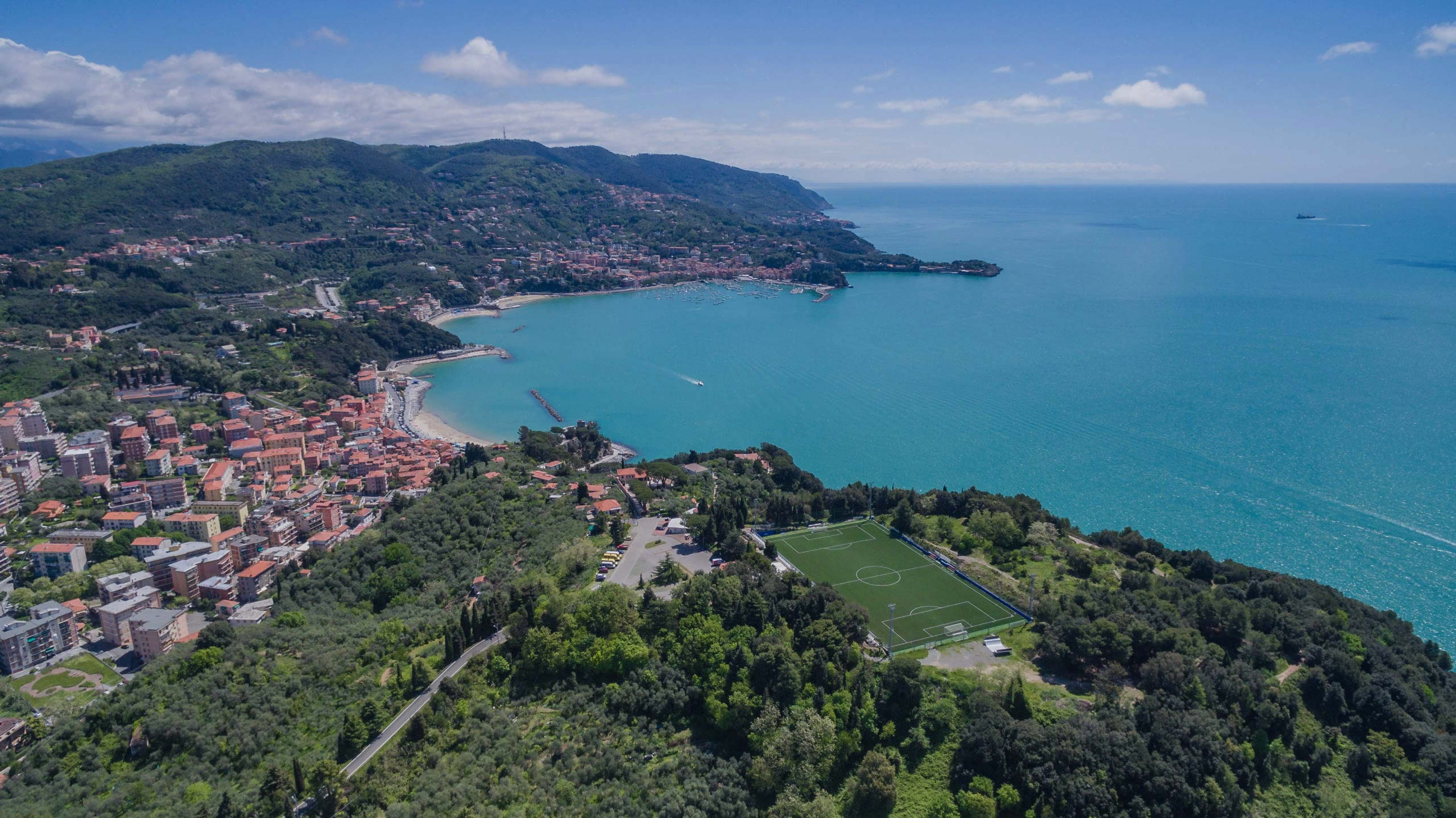 Foto drone Baia Blu RTA Residence Lerici