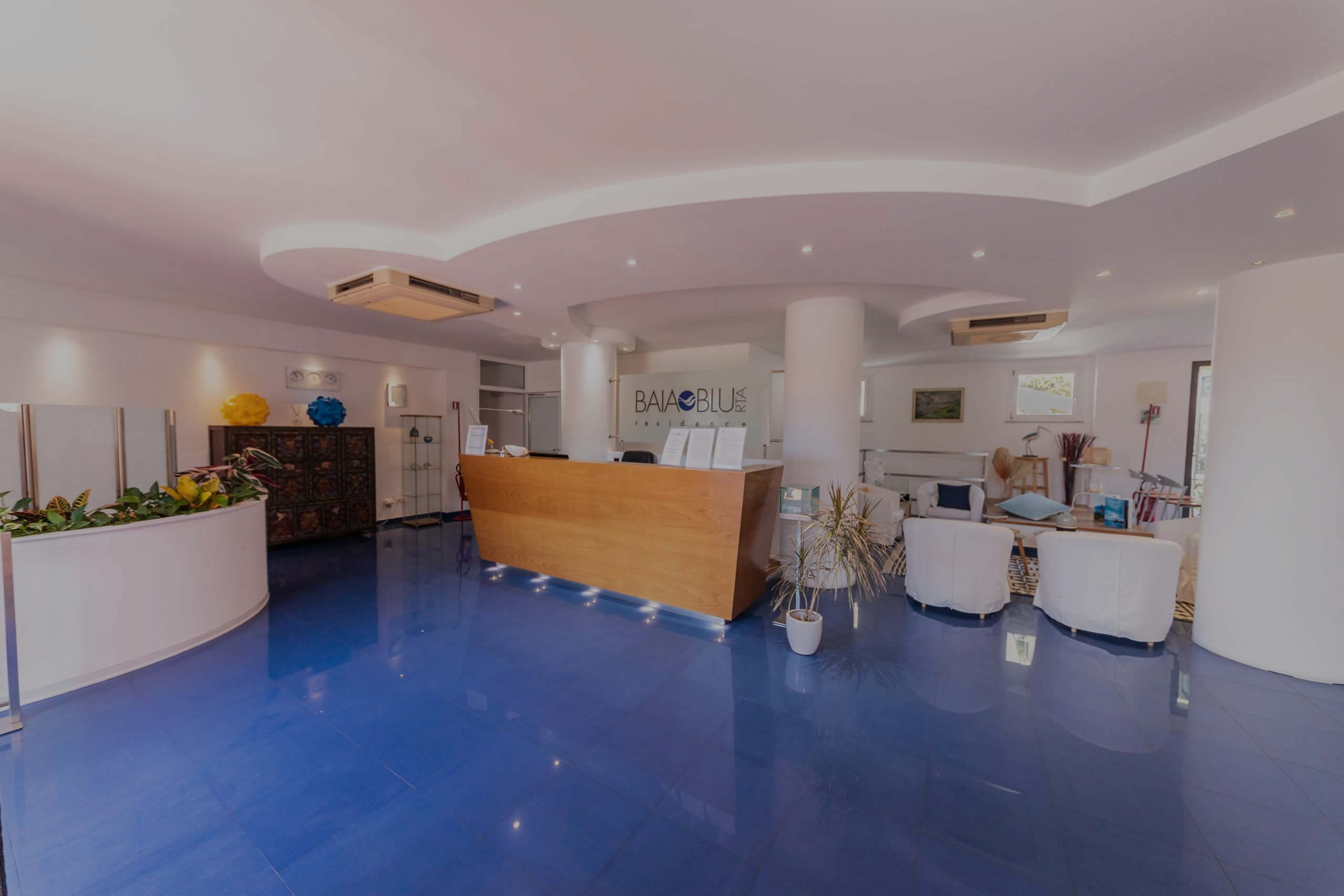 Reception Baia Blu RTA Residence Lerici